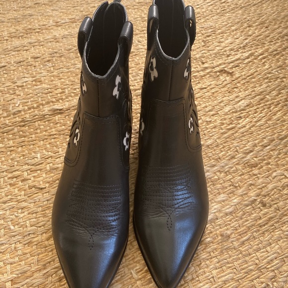 Loeffler Randall Joni Western Womens Ankle Boots - Picture 6 of 9